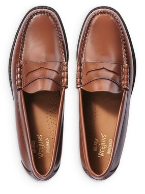 NEW G.H.BASS Larson Weejun Loafers - Brown size Men 7 / Women 8.5